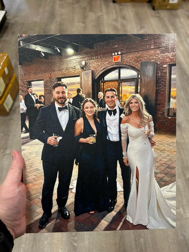 Sarah & Mike's canvas