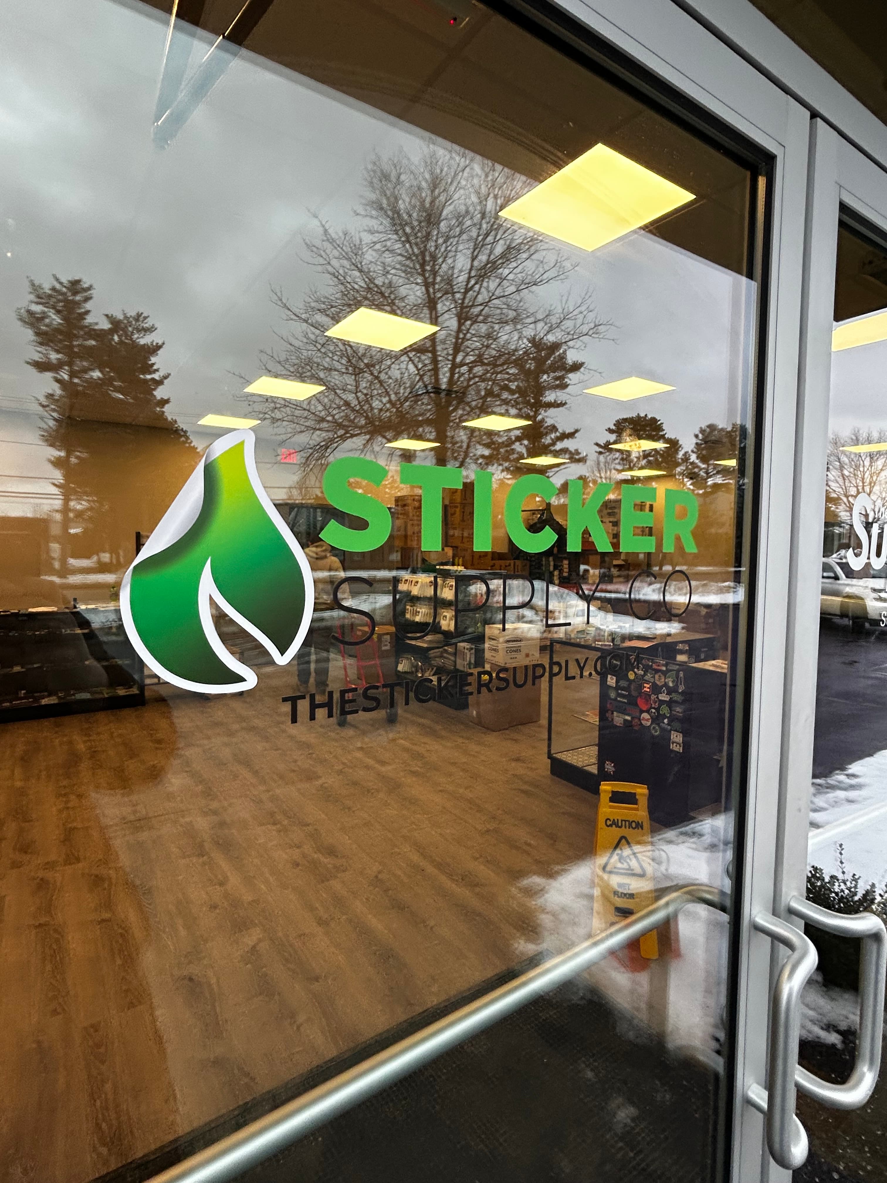 The Sticker Supply printing facility in South Portland, Maine